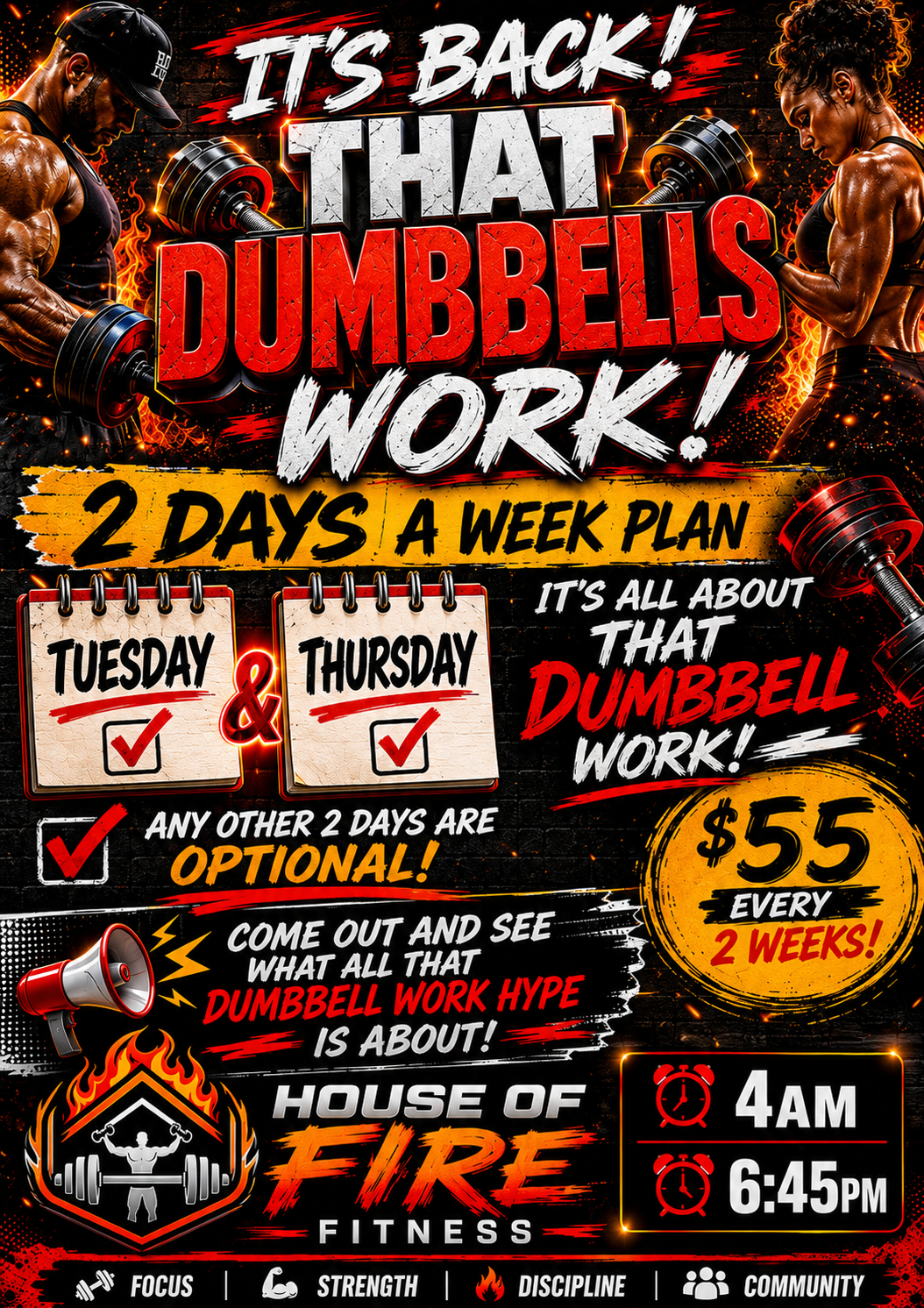 #Bodysnatcher FitCamp Classes 06/01/2026 - 06/12/2026