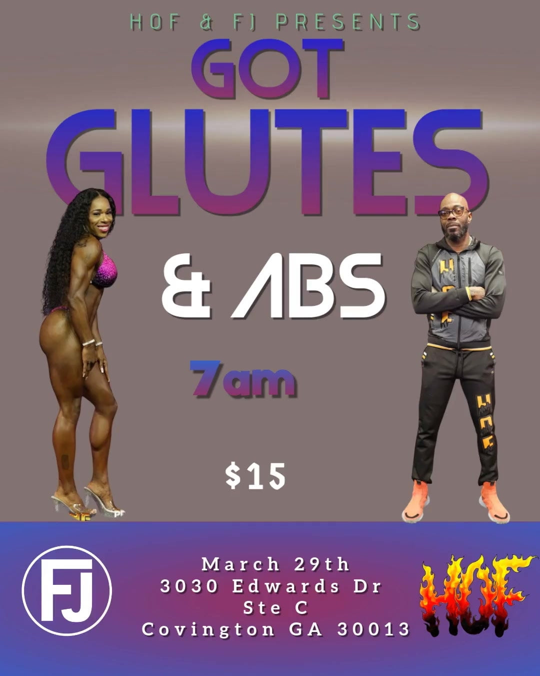 GOT GLUTES AND ABS 03/29/25