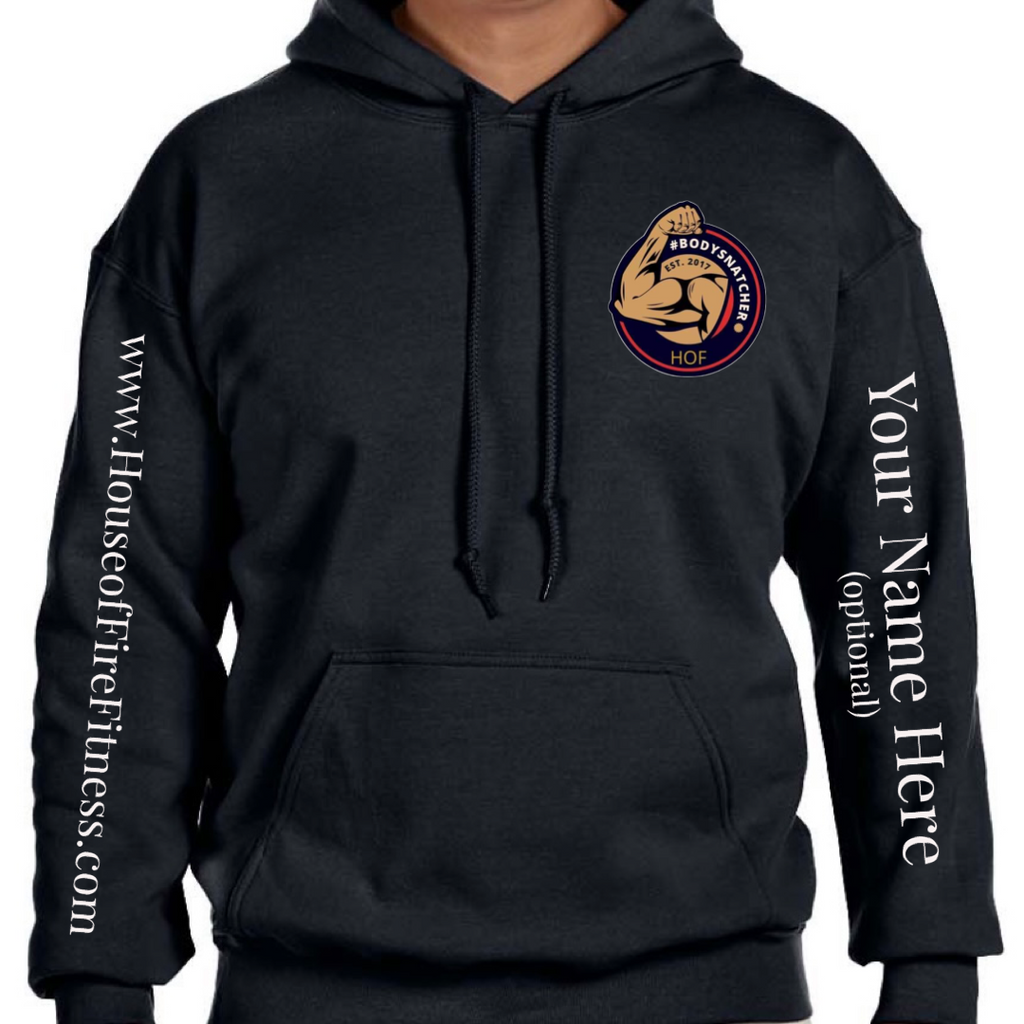 HOUSE OF FIRE HOODIES    Black *Pullover Version*